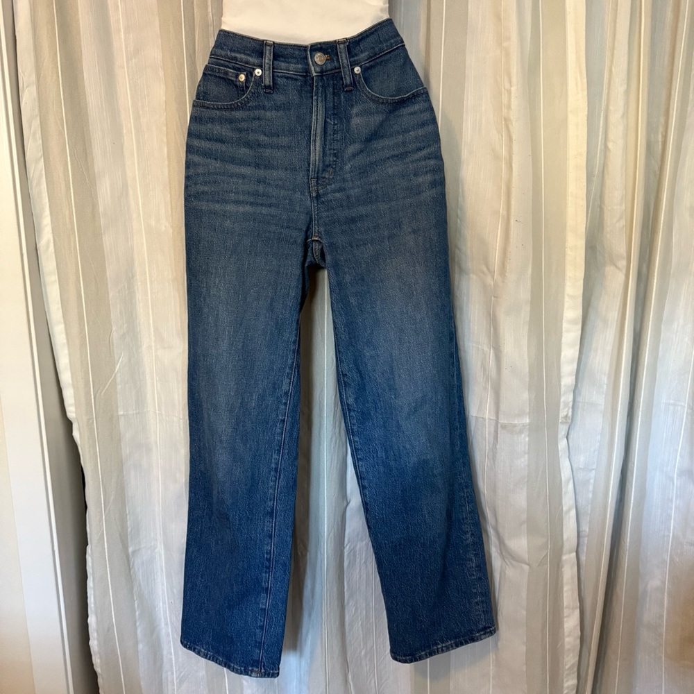 Madewell The Perfect Vintage Wide-Leg Jeans in Harvey Wash Size 24 - Picture 3 of 12